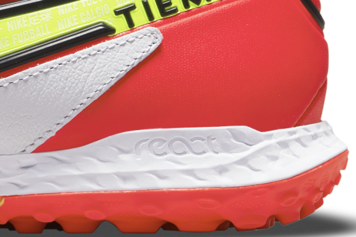 Nike React Tiempo Legend 9 Pro TF React foam focus